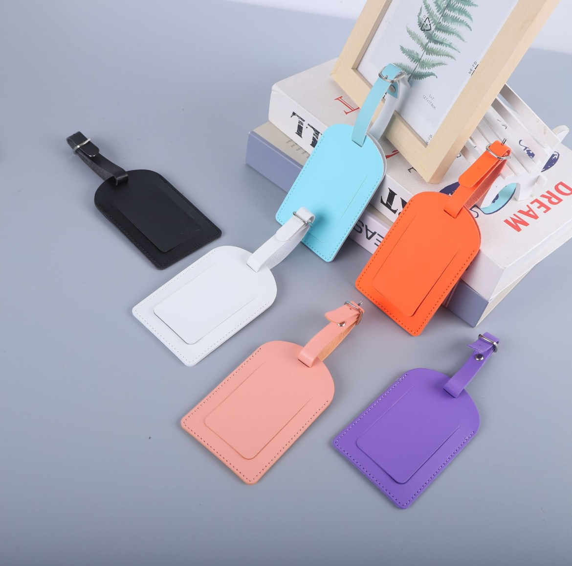 Custom PU Luggage Tag 1