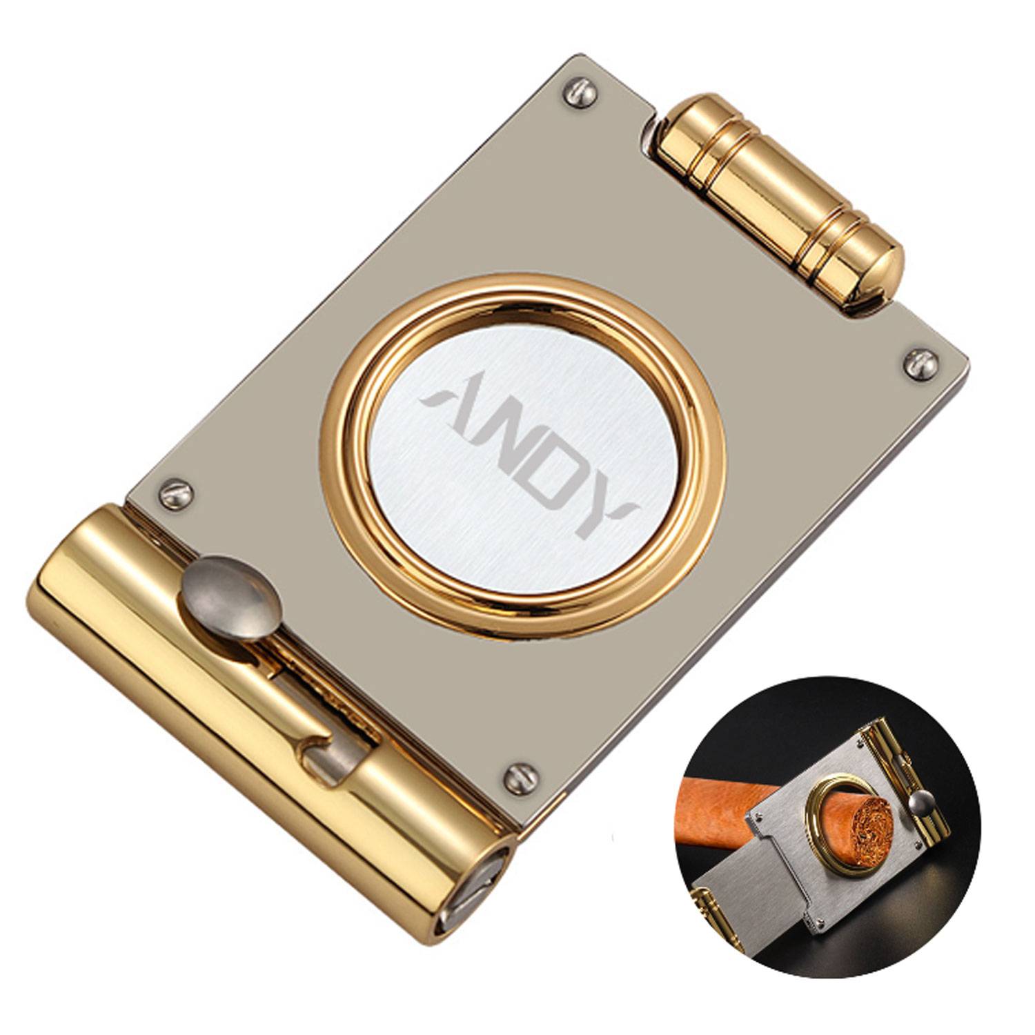 Multi-Function Stainless Steel Ideal Gifts Cigar Cutter 10