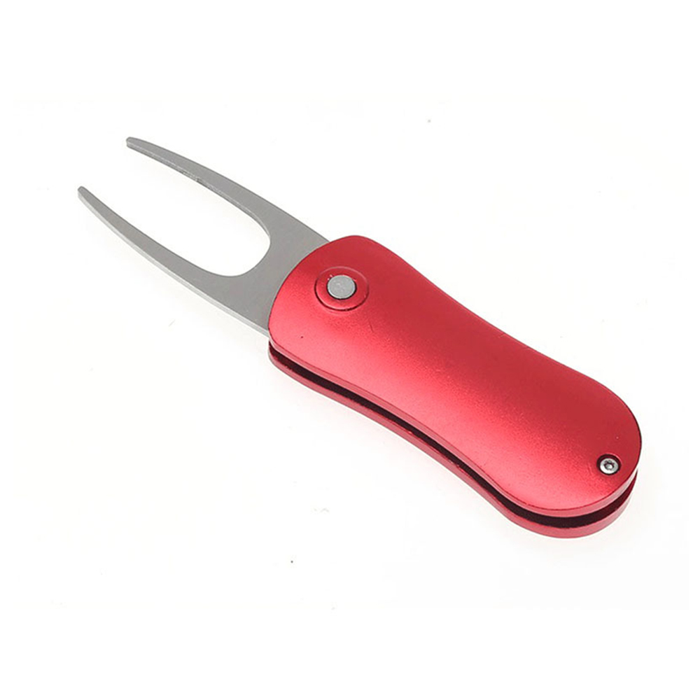Metal Foldable Golf Divot Tool  1