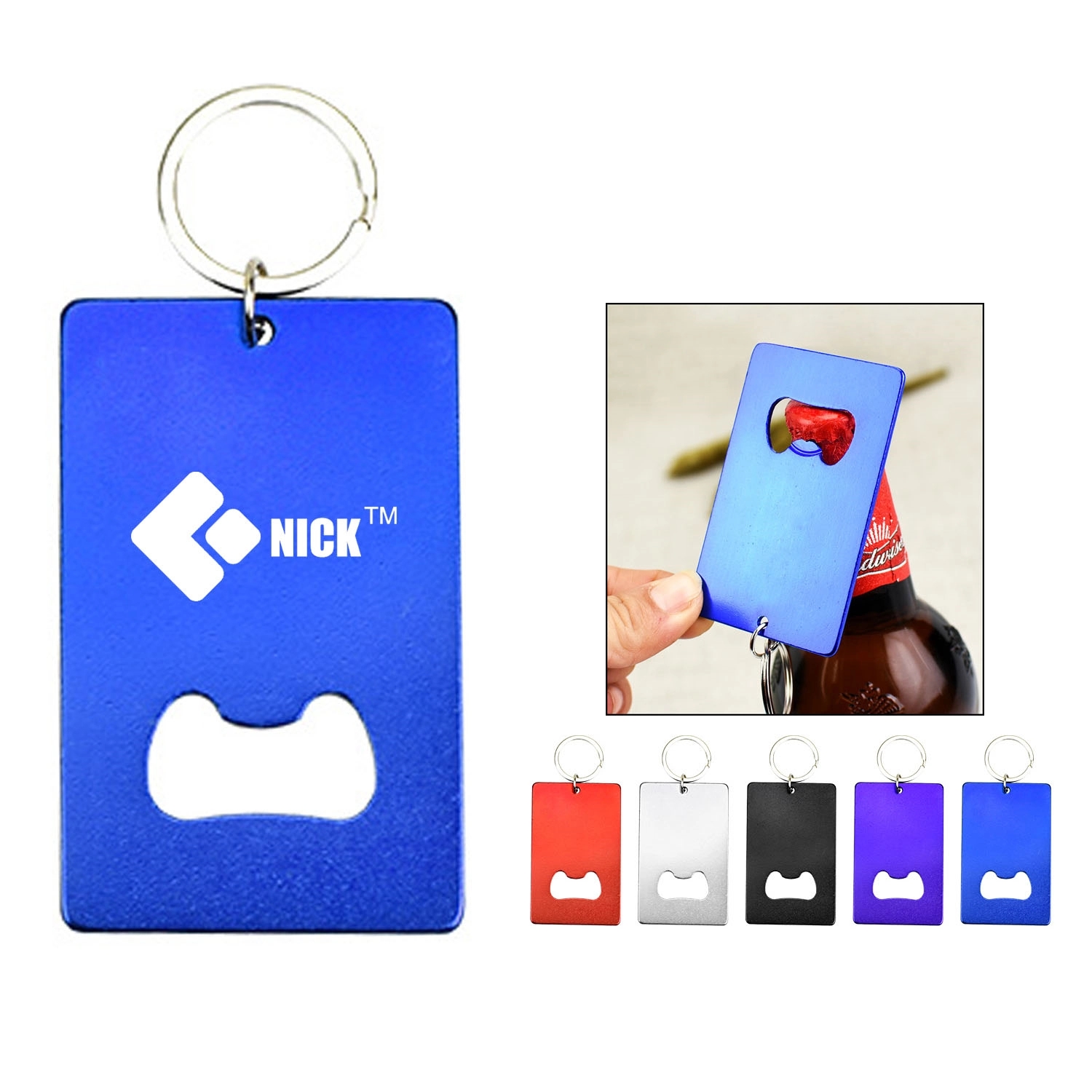 Stainless Steel Credit Card Bottle Opener 1