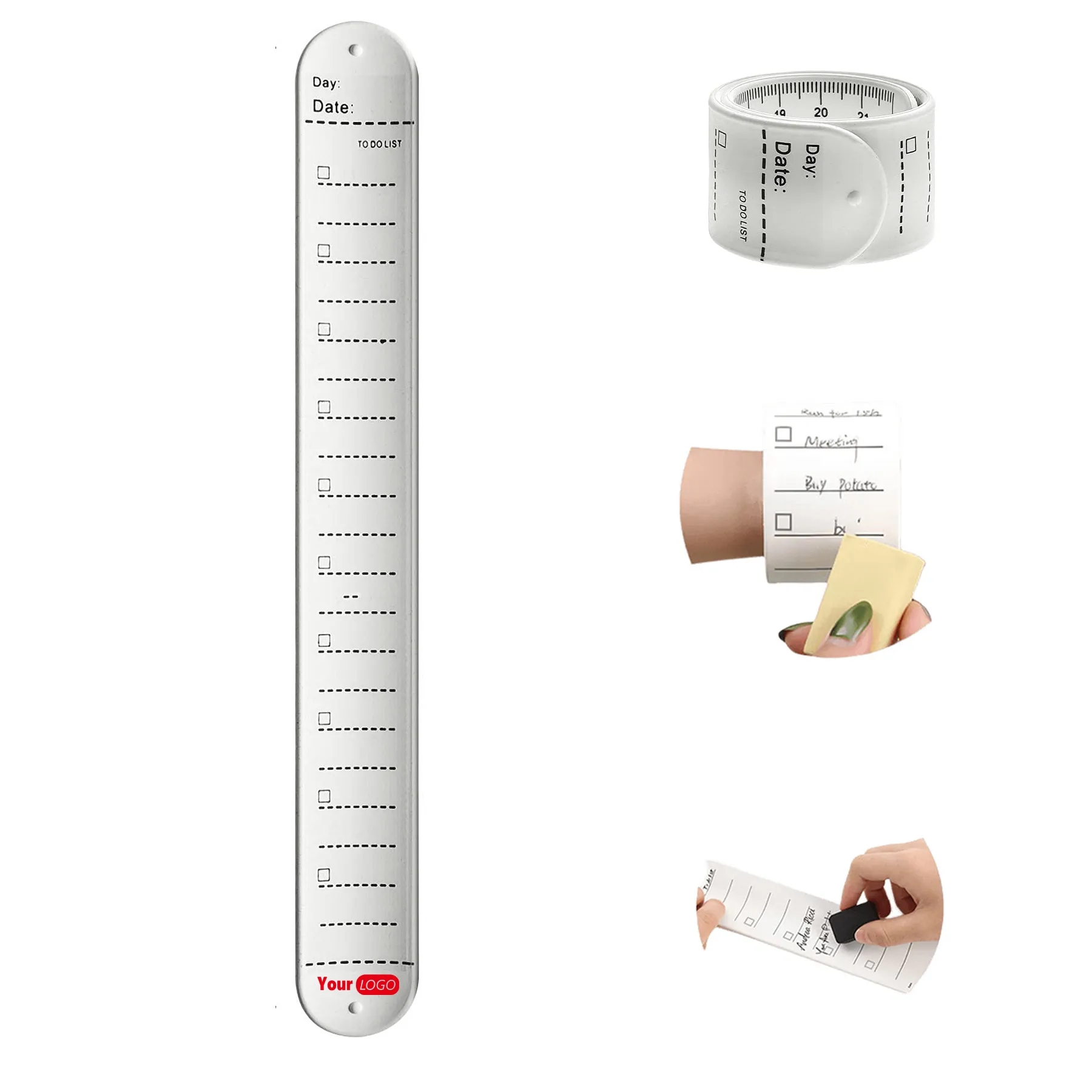 Reusable Silicone Memo Wrist Band For Child 3