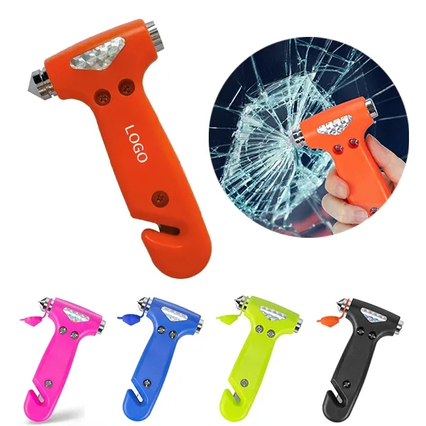 Colorful Car Safety Hammer - Emergency Tool for Vehicles 5