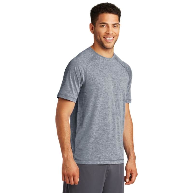 Sport-Tek PosiCharge Tri-Blend Wicking Raglan Tee. 66