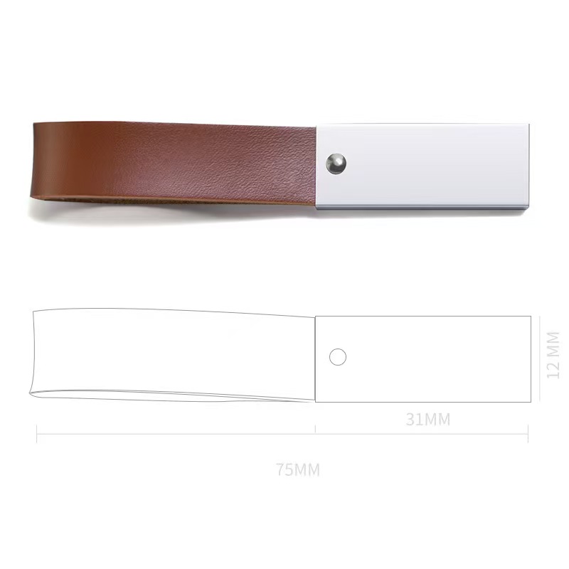 Integrated Leather Lanyard USB Drive 8GB 2
