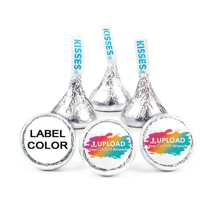 ADD Your Own Logo - Hershey's Kisses w/ Full Color Label 13
