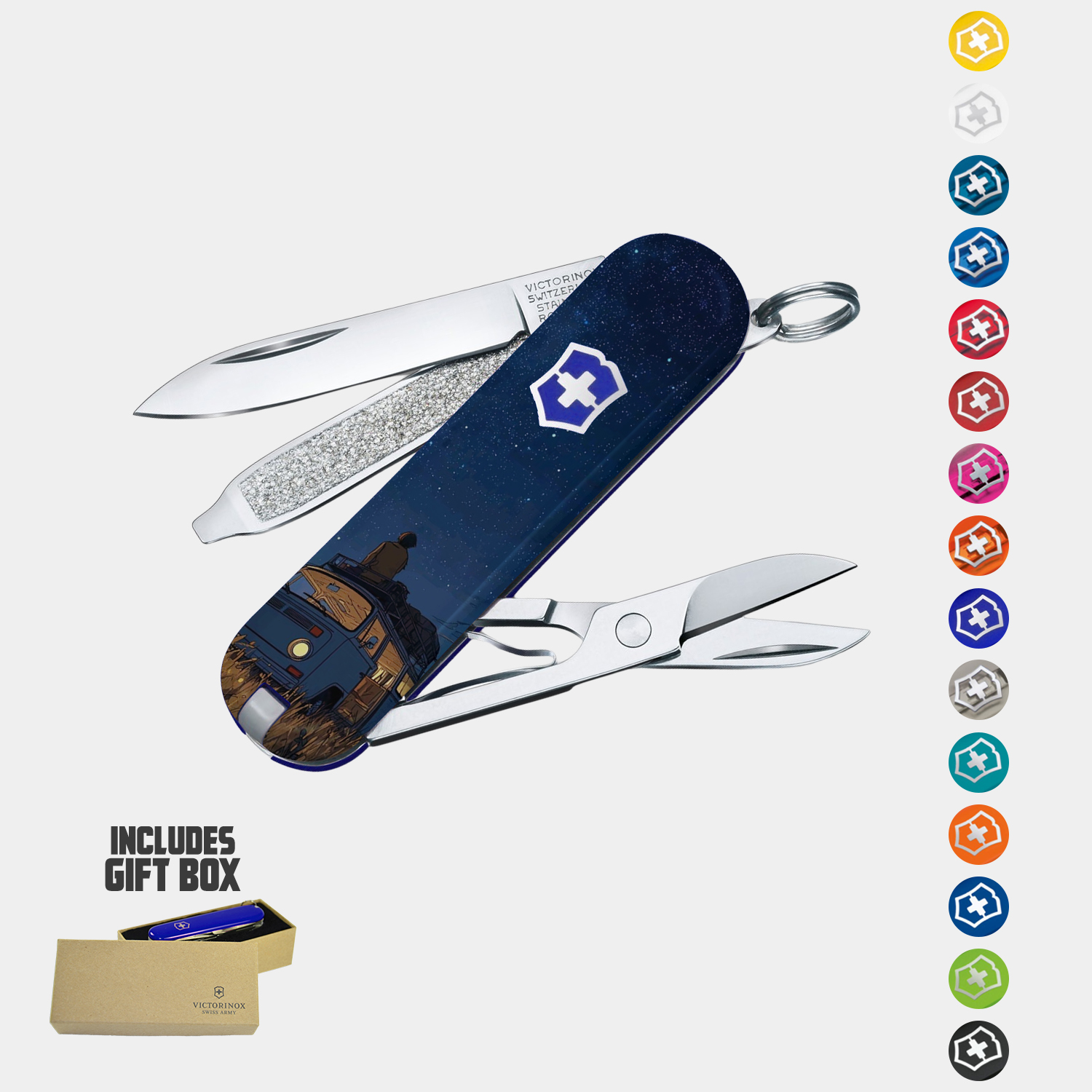 Victorinox® - Swiss Army Small Classic Swiss Made Pocket Knives 2