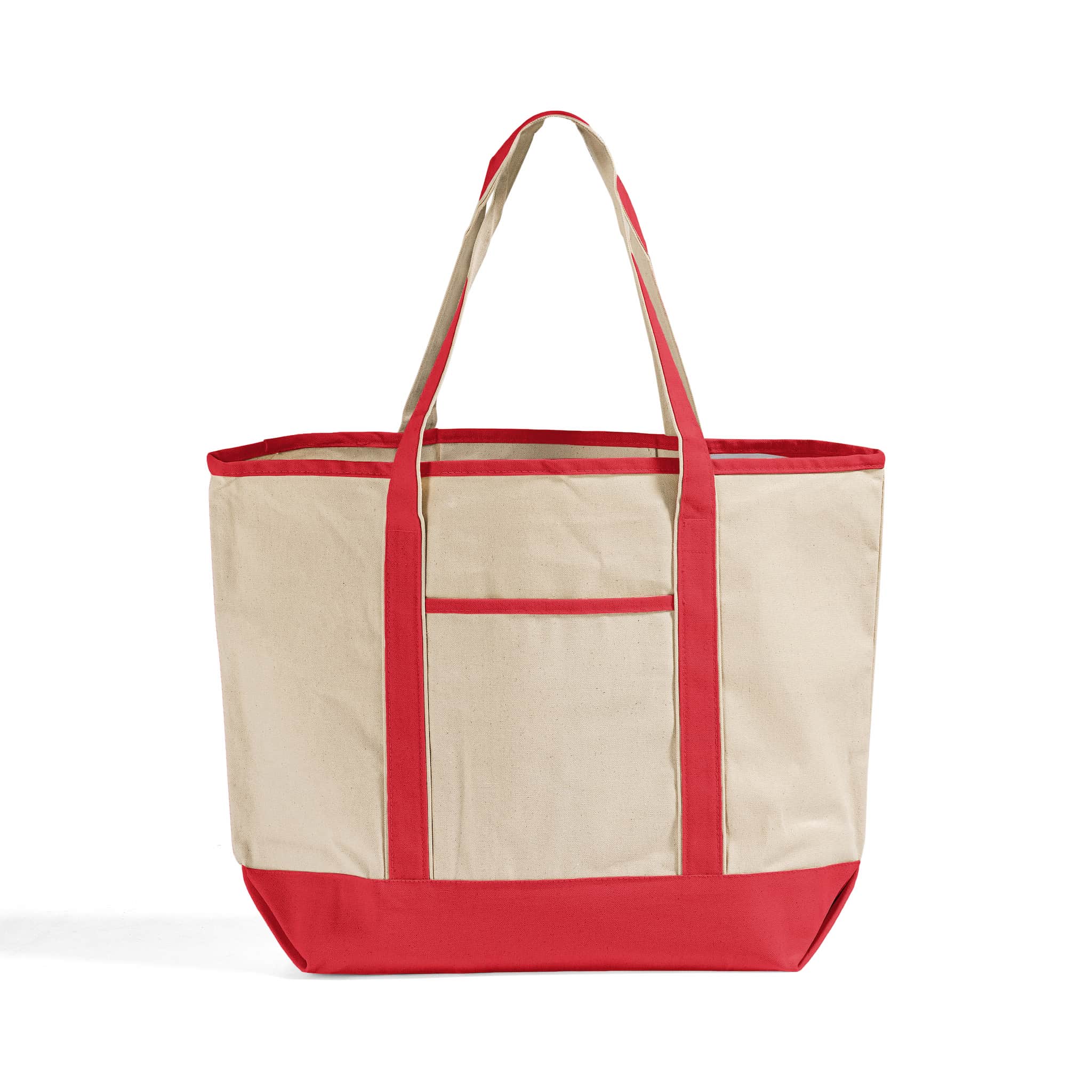 Jumbo Deluxe Canvas Tote Bag, custom tote bag with logo imprint 16
