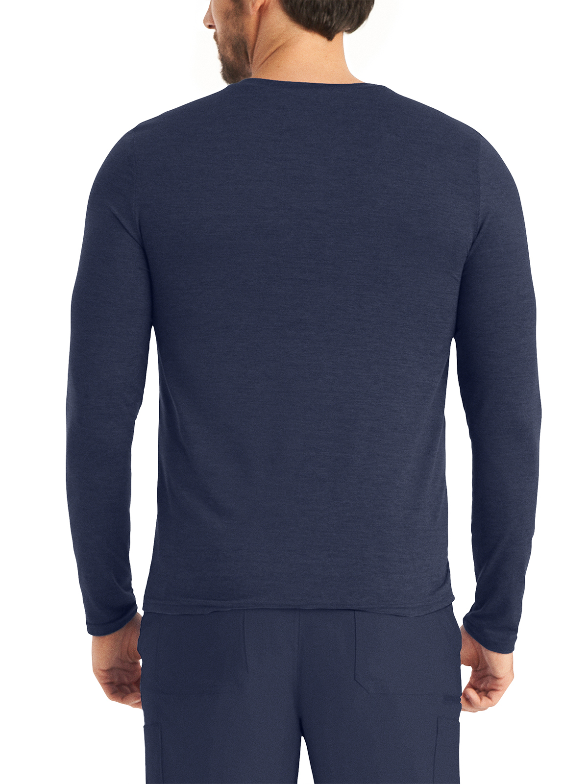 Landau - Forward - Men's Long-Sleeve Crew Neck Underscrub Tee 10