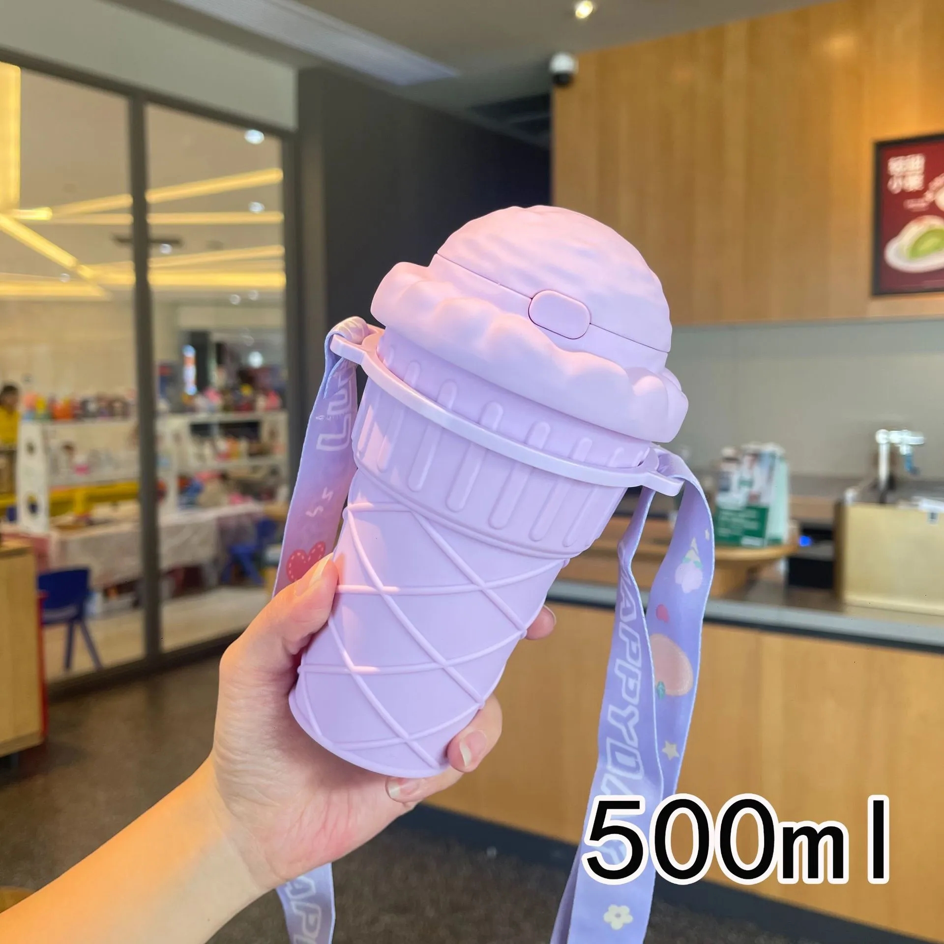 16OZ Ice Cream Plastic Water Cup 2