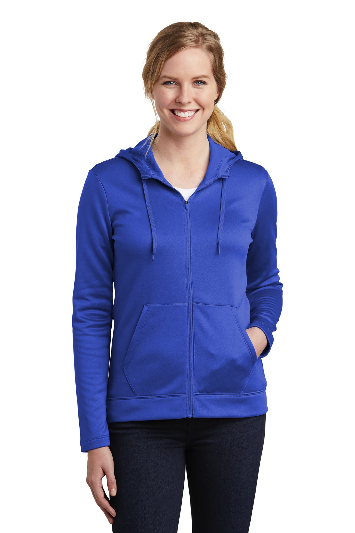 Nike Women's Therma-FIT Full-Zip Fleece Hoodie. NKAH6264 34