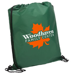 Quick Sling Polyester Budget Drawstring Bag 14