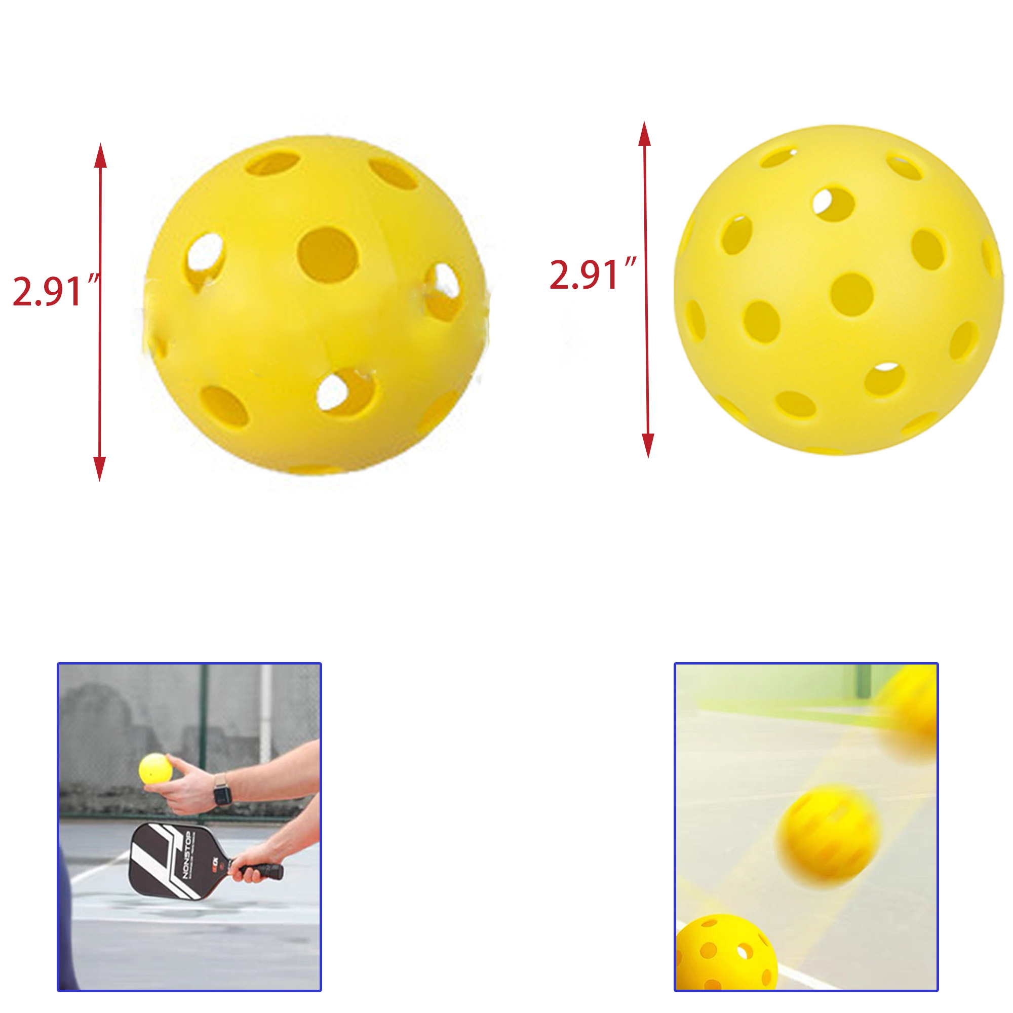 Premium 26-hole and 40-hole Pickleball 2
