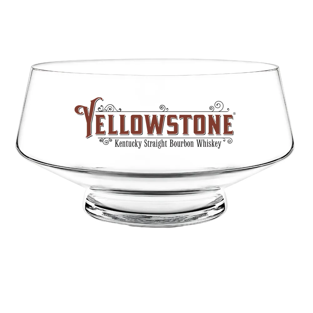 2.5Gal Footed Glass Punch Bowl 3