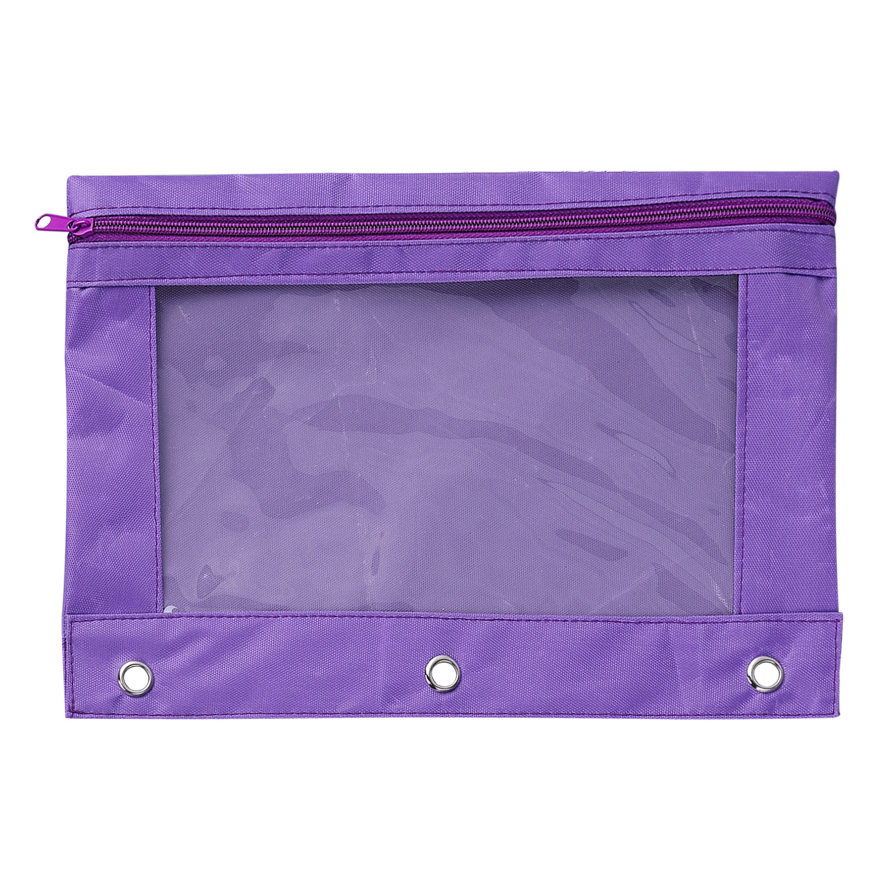 Three Ring Zipper Pencil Pouch 5