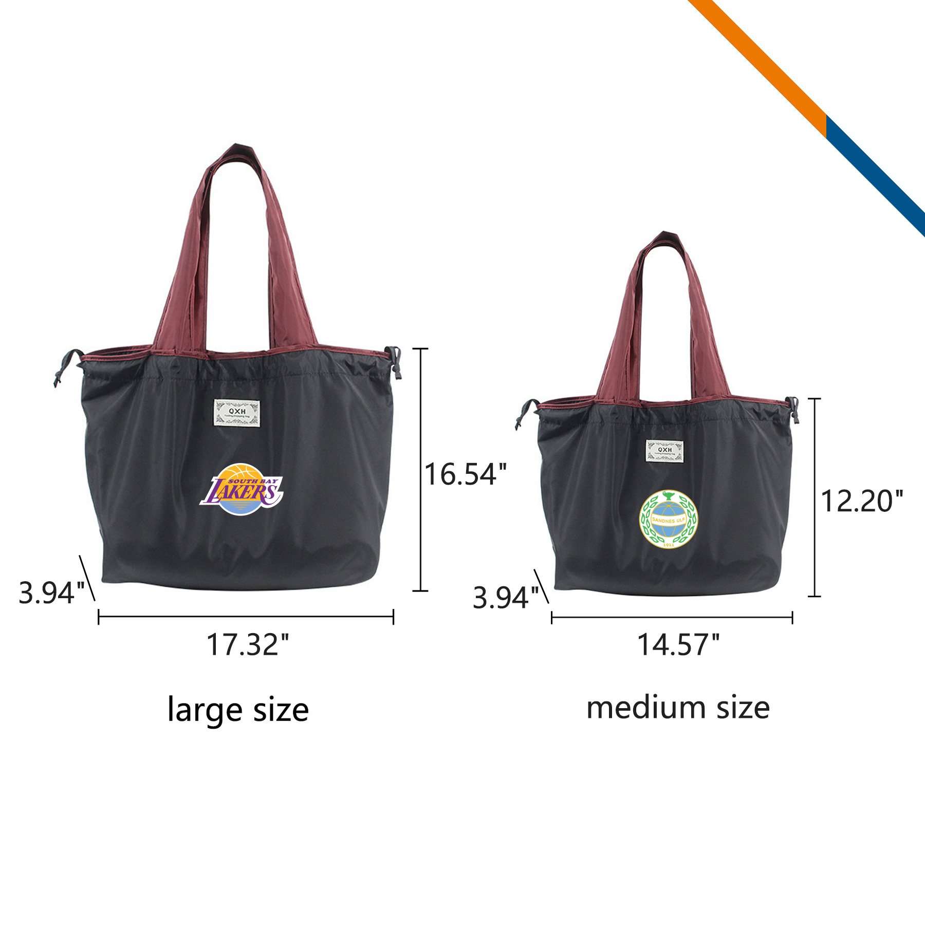 DrawNest Foldable Drawstring Tote Bag 9
