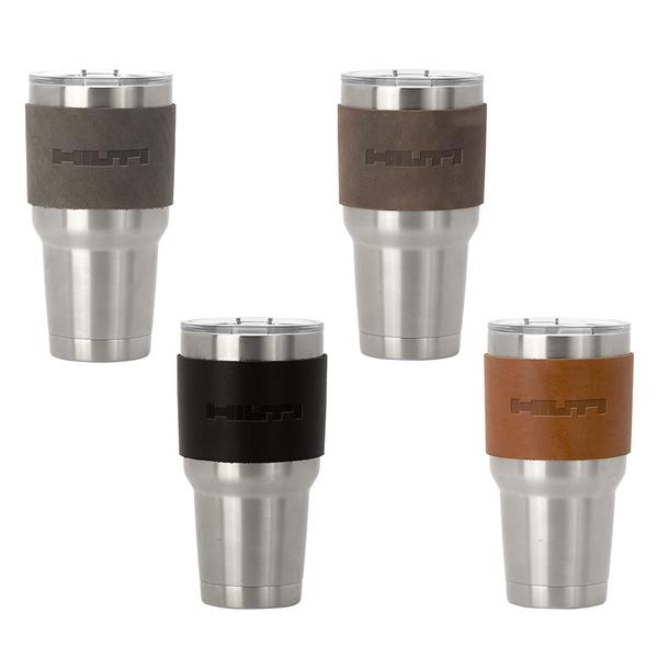 Huntsman Leather Tumbler Sleeve 9