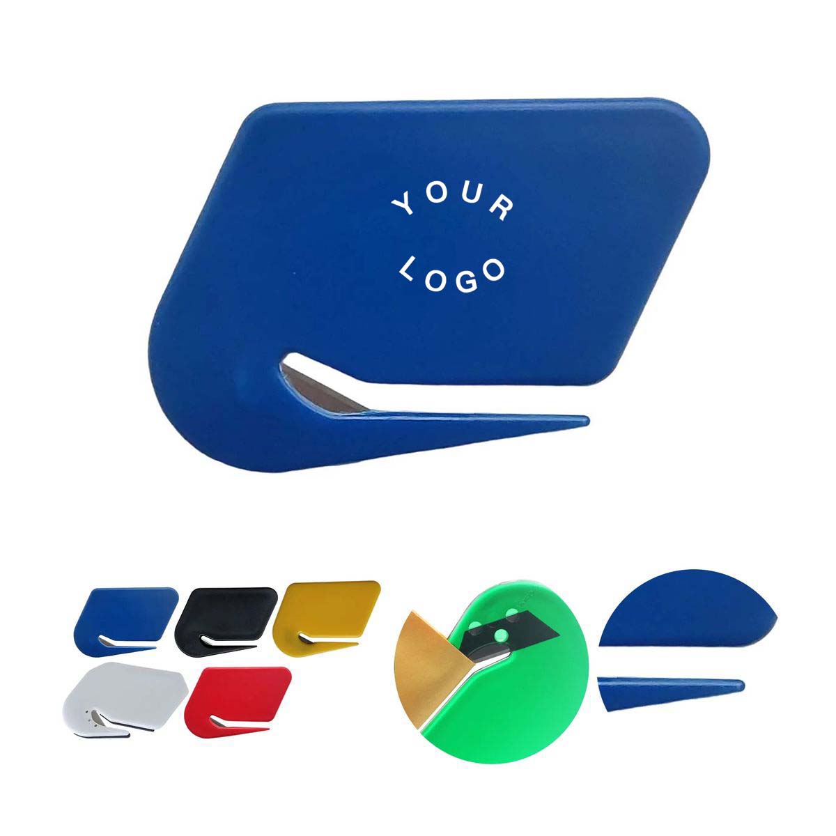 Compact Plastic Envelope Opener with Safety Blade 4