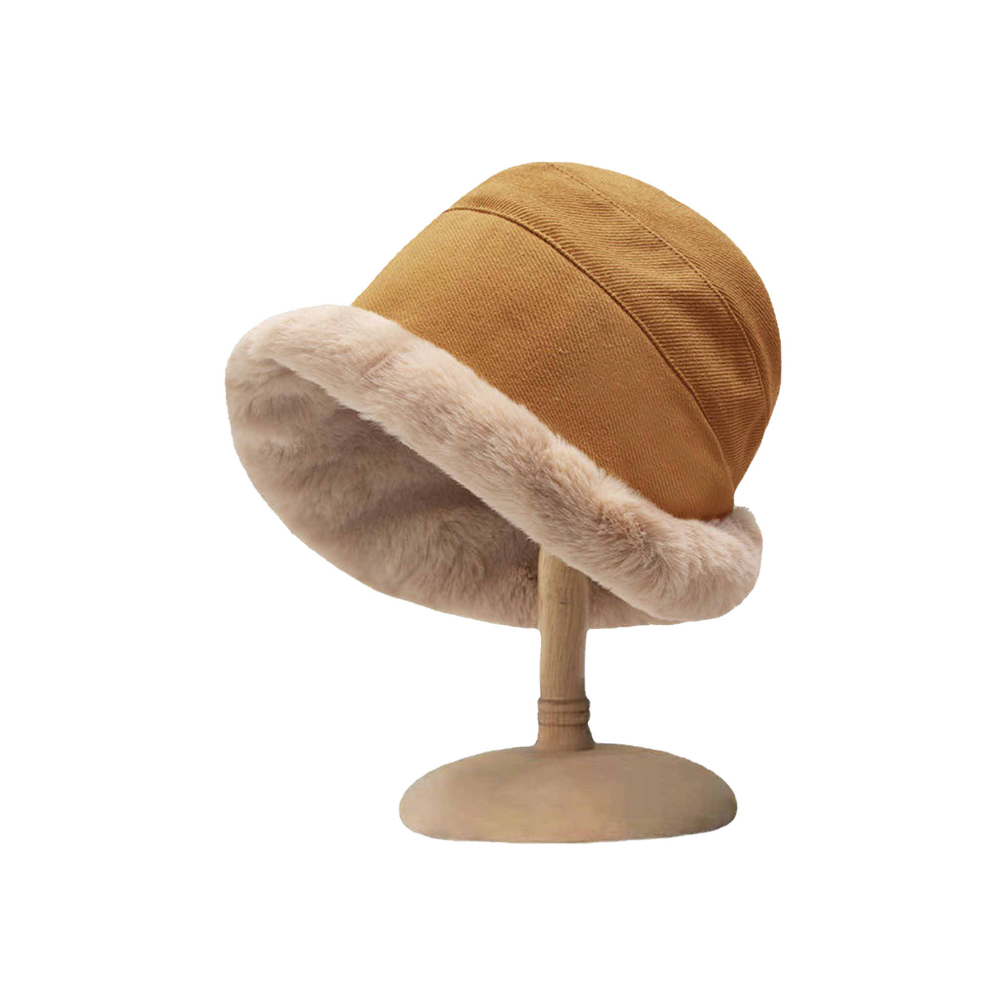 Cotton Cozy Velvet Fisherman Hat With Ear Protection 1