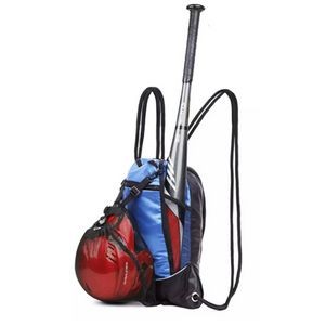 Drawstring Bag With Mesh Net 1