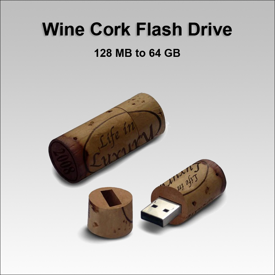 Wine Cork Flash Drive / USB - 32 GB
