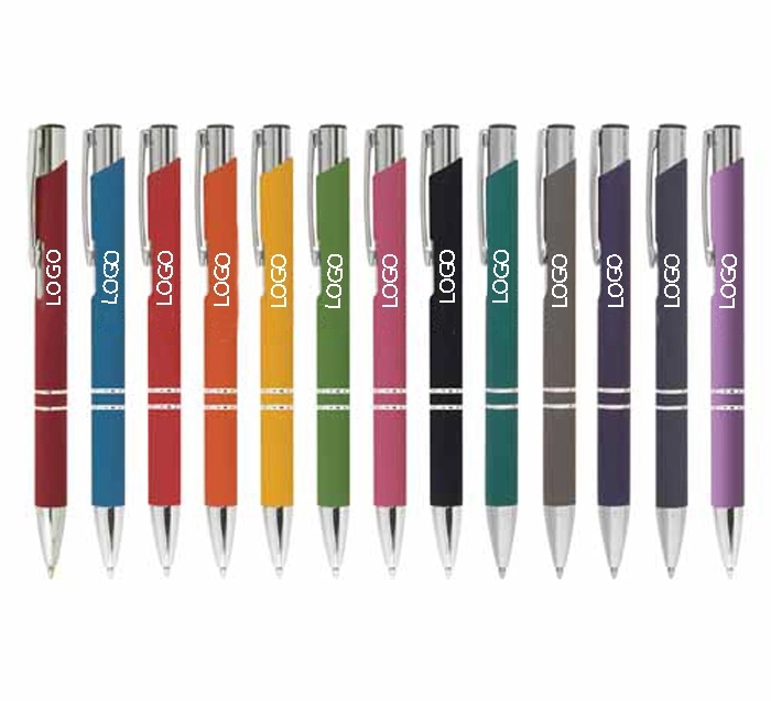 Promotional Soft Rubberized Paragon Metal Pen 10