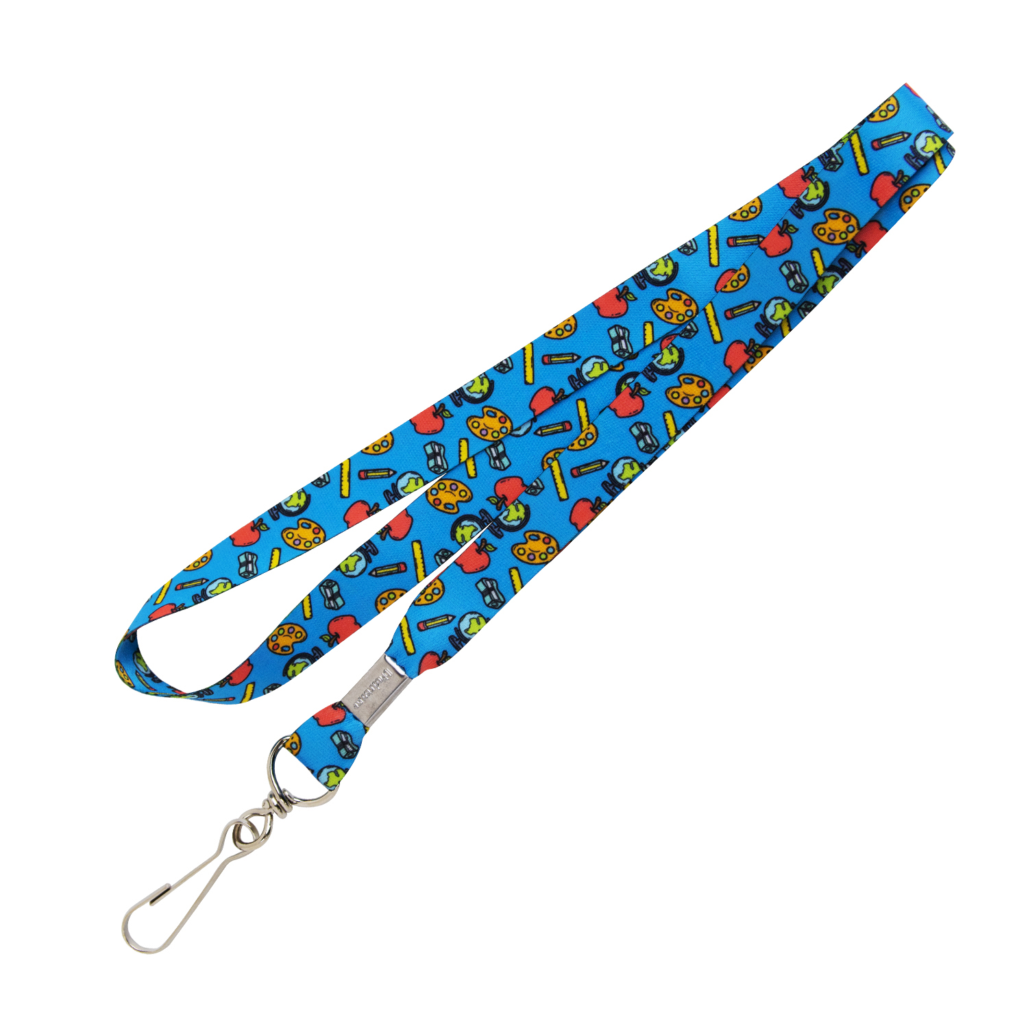 3/4" School is Fun Dye Sublimated Pre Designed Lanyard 2