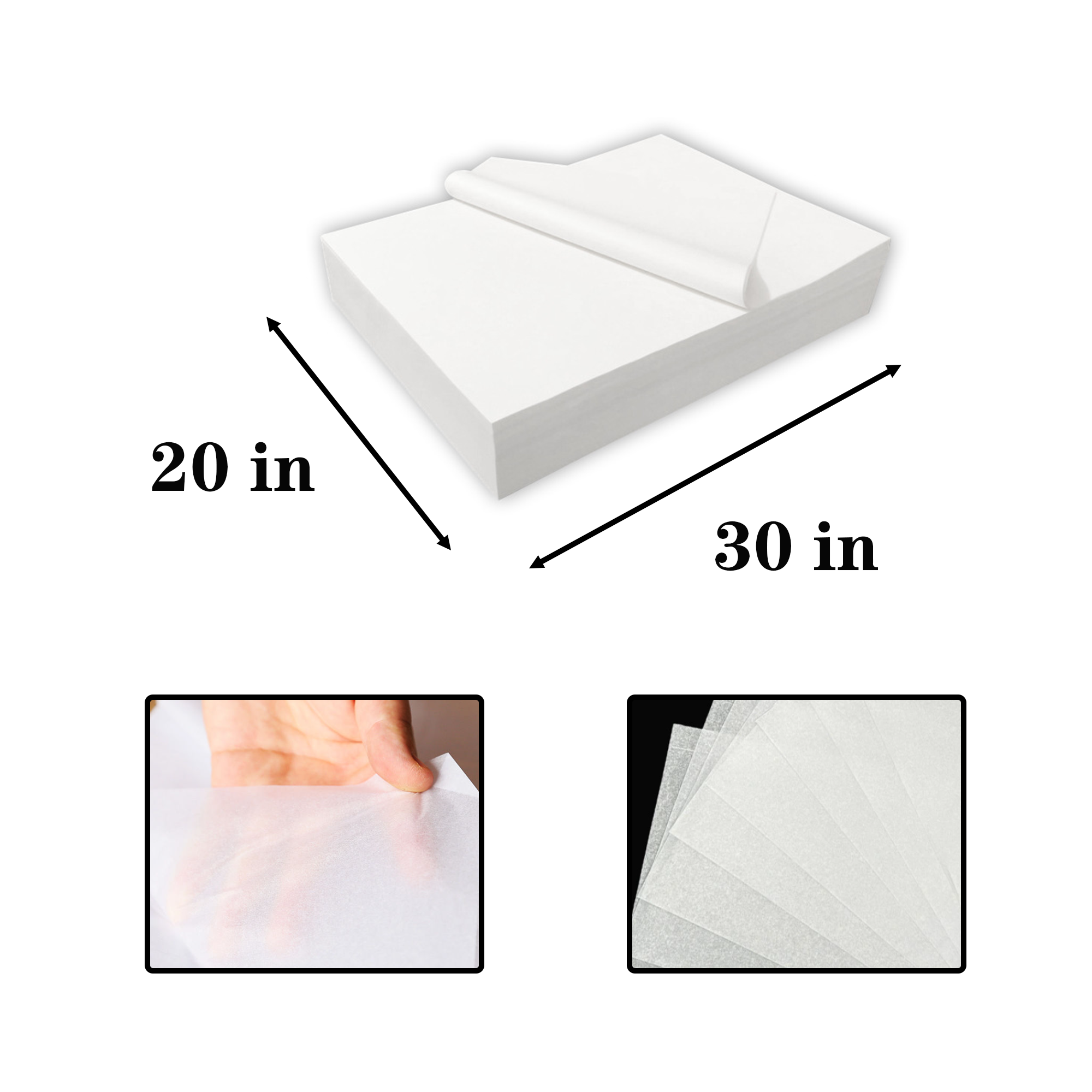 20" x 30" Printed 17 GSM Wrapping Paper 3