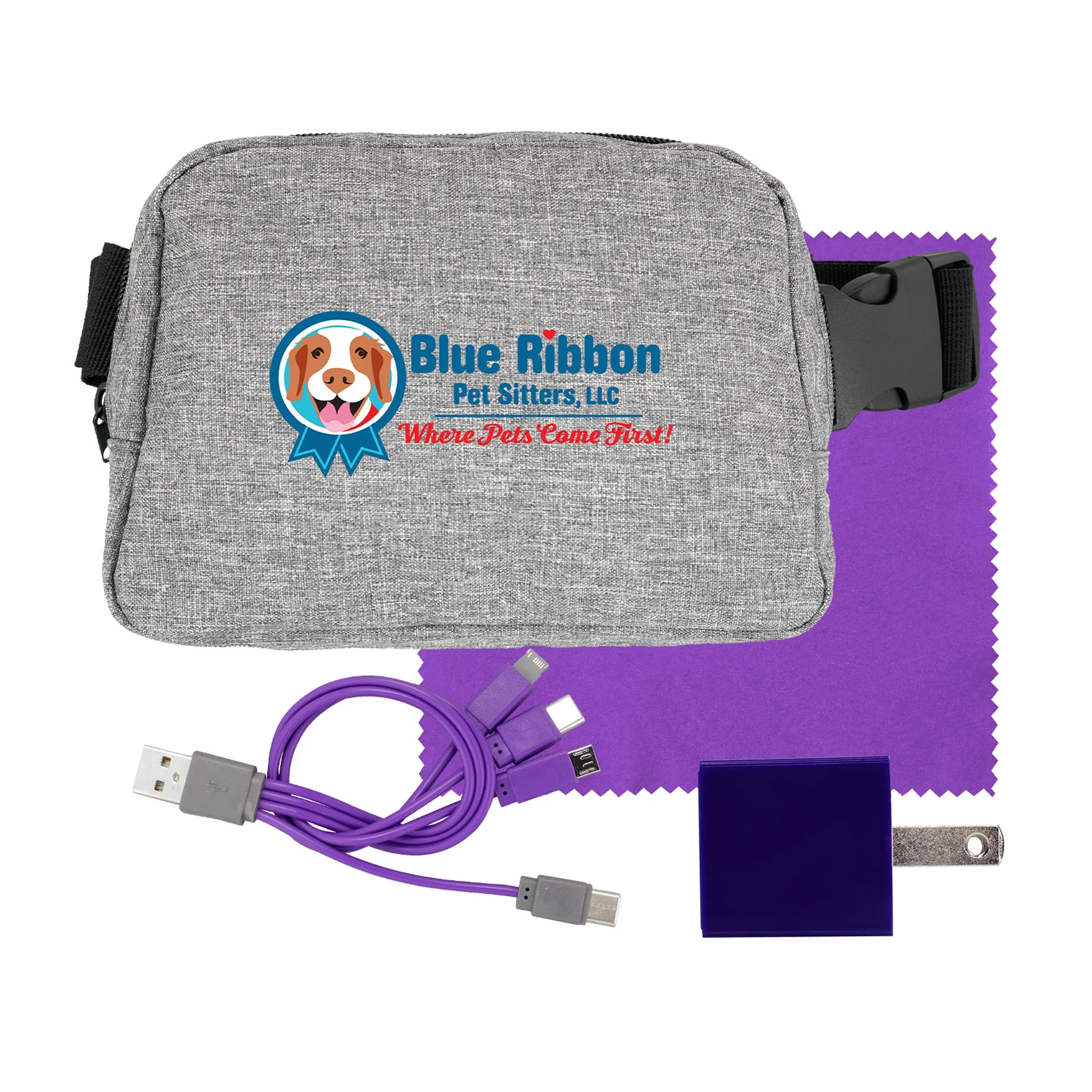 CHARGE & CLEAN RECYCLED FANNY PACK KIT 17