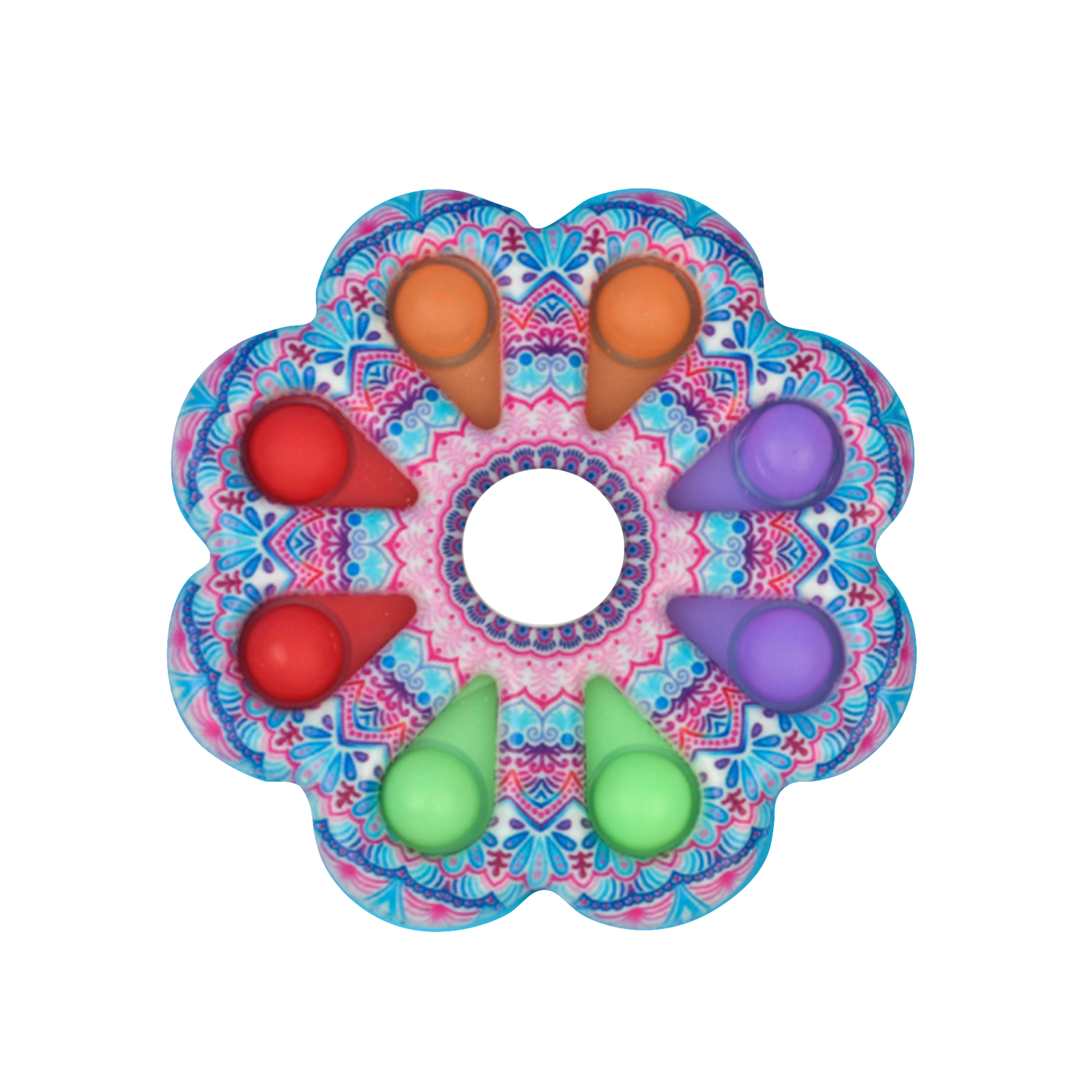 Push Pop Colorful Bubble Sensory Fidget Toy 4