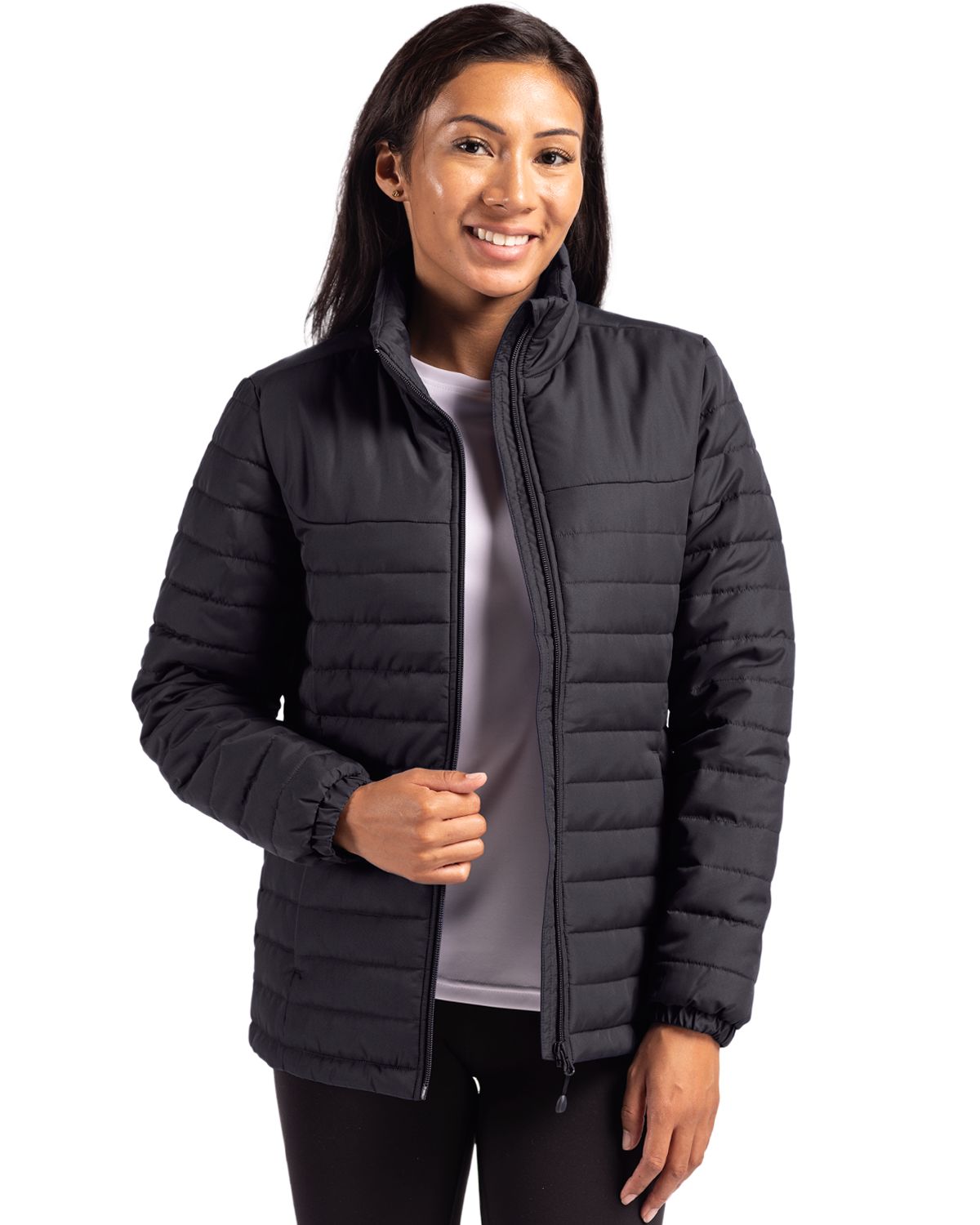 Elevation Eco Full Zip Womens Puffer Jacket
