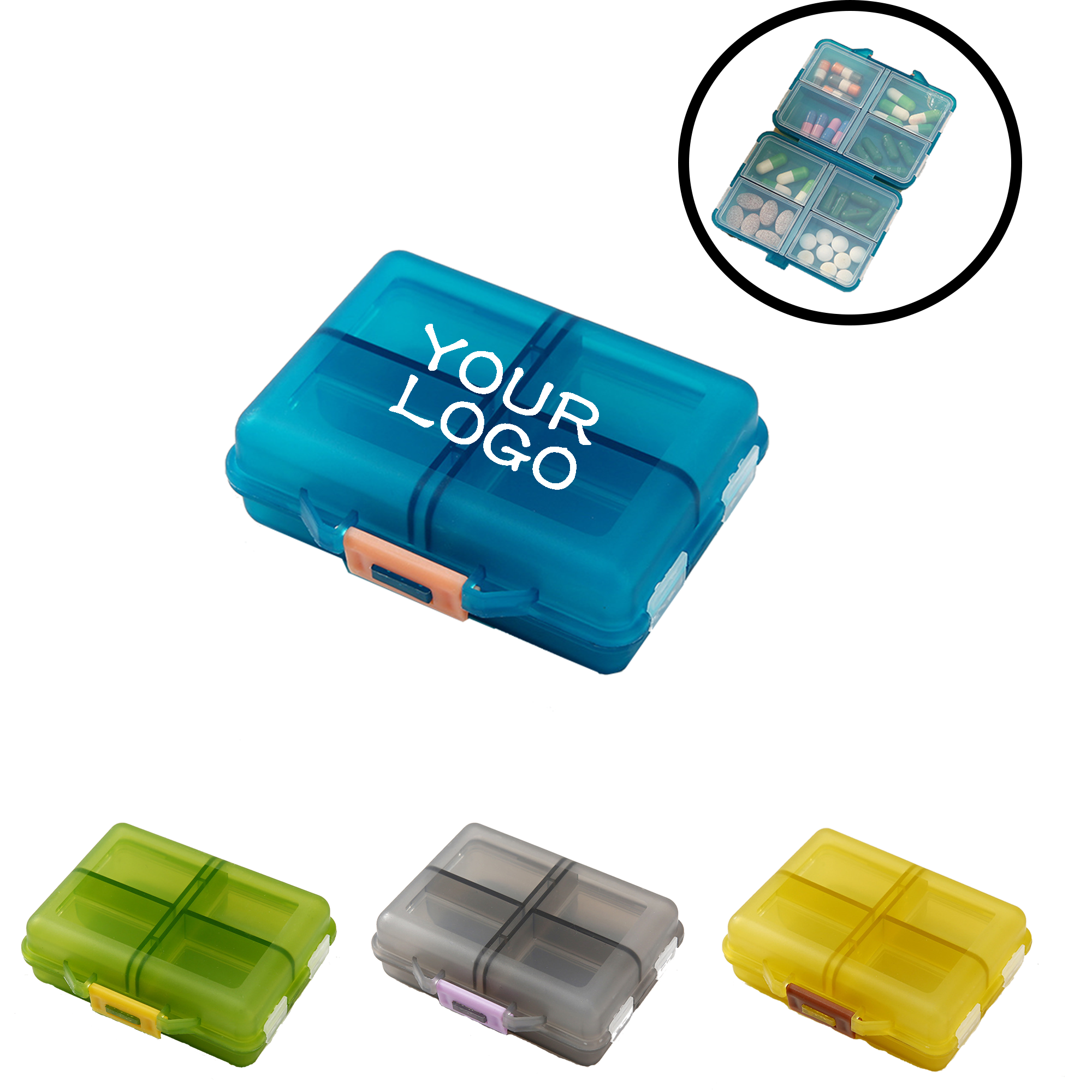 MOQ 20 PCS Weekly Medication Box 2