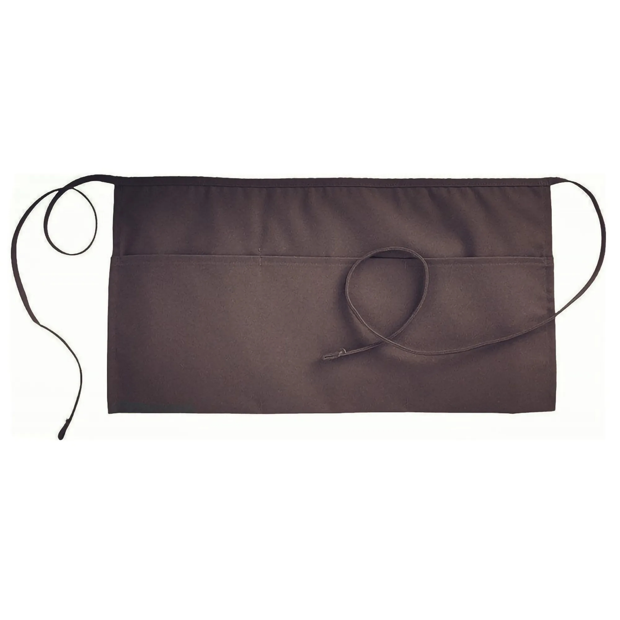 MOQ 20pcs 3 Pockets Waterdrop Server Half Aprons 2