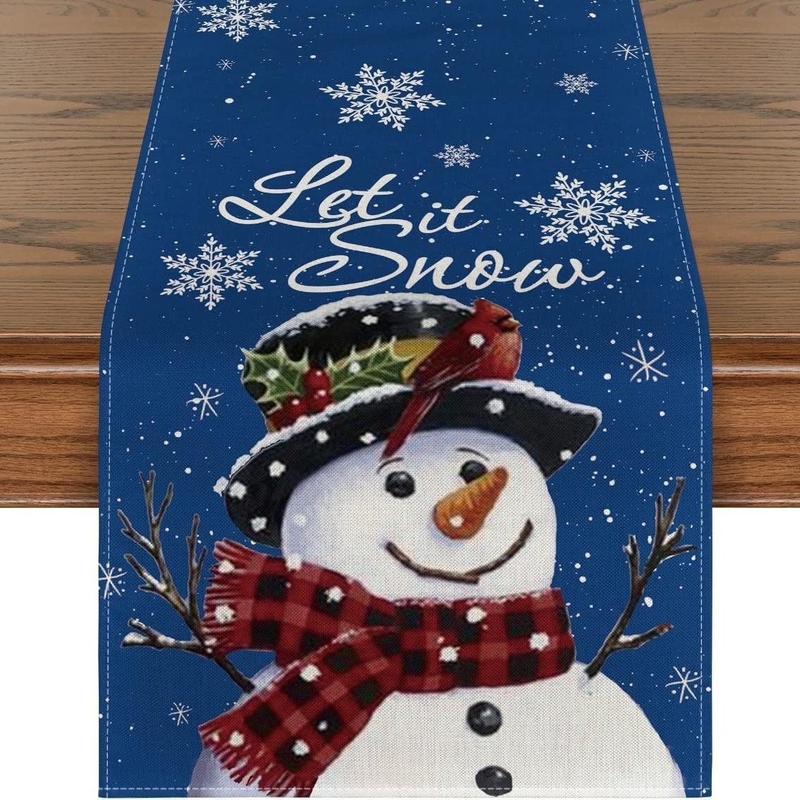 Christmas Trees Merry Xmas Table Runner 12