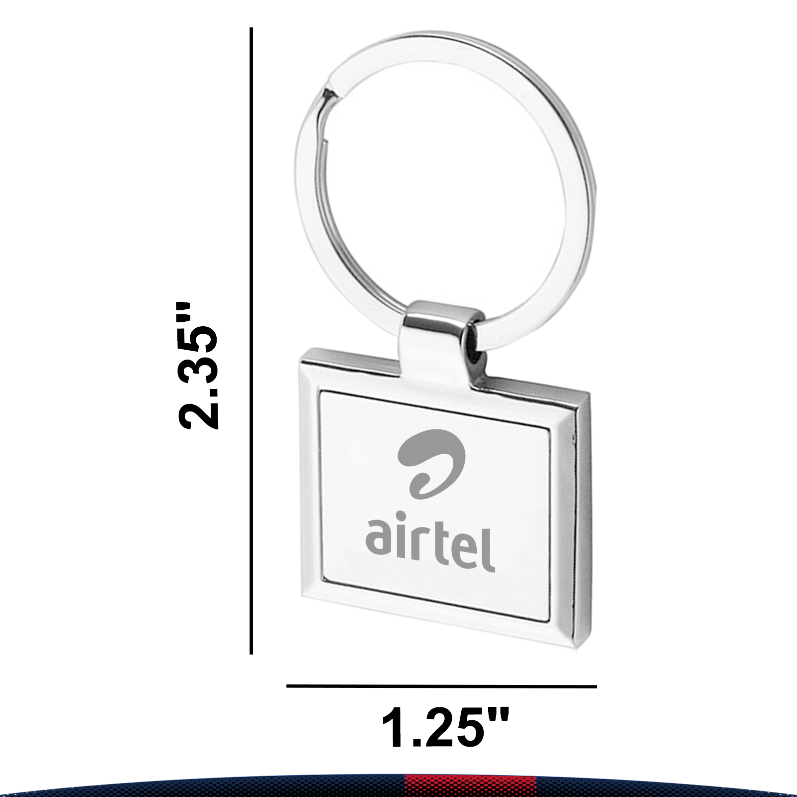Laroy Square Frame Keychain 3