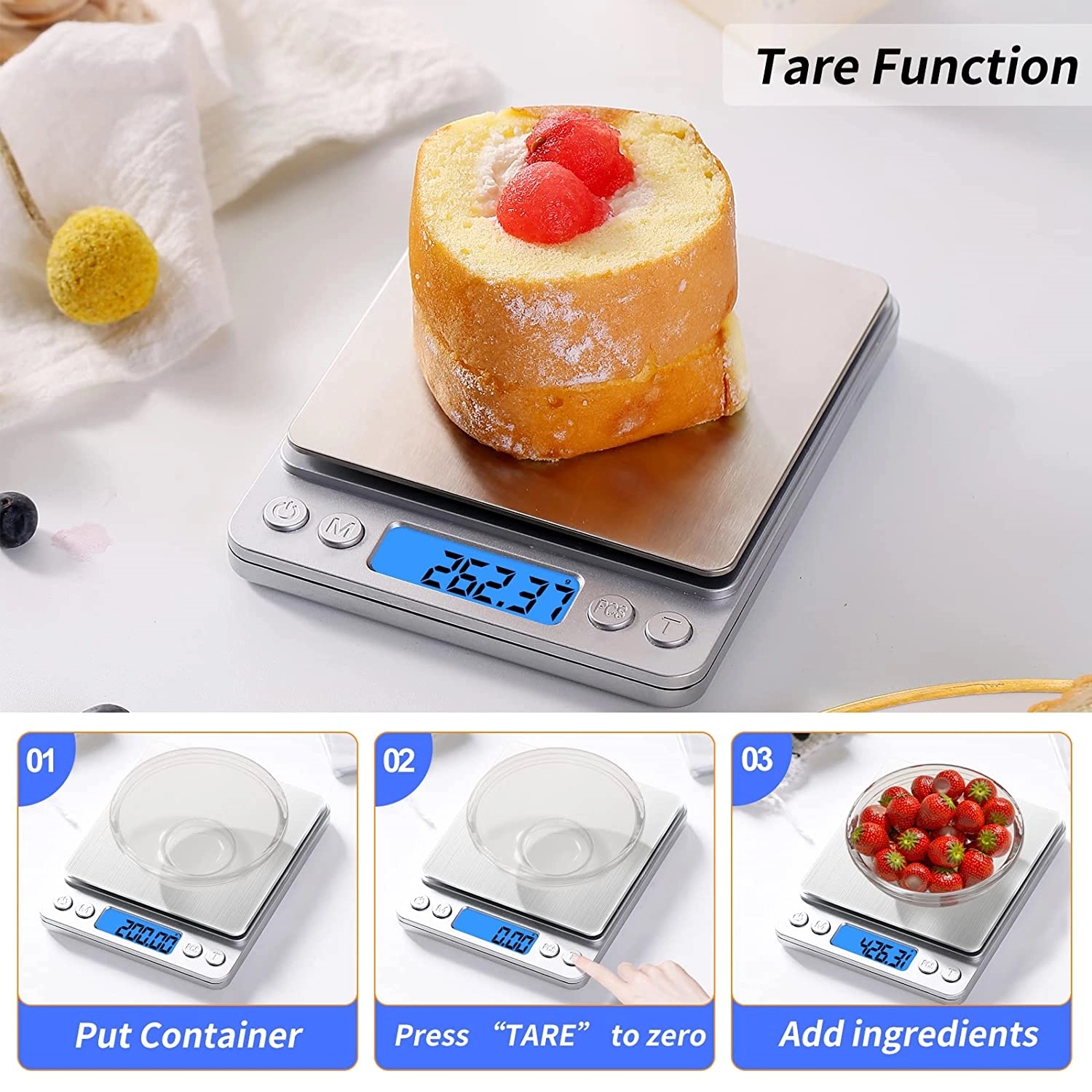 Digital Food Kitchen Scale 7