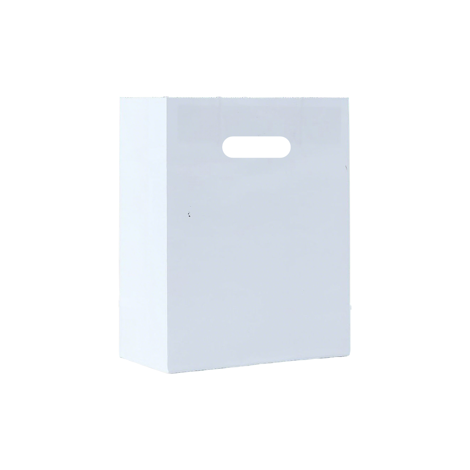 250gsm Vertical White Cardboard Tote Bag 2