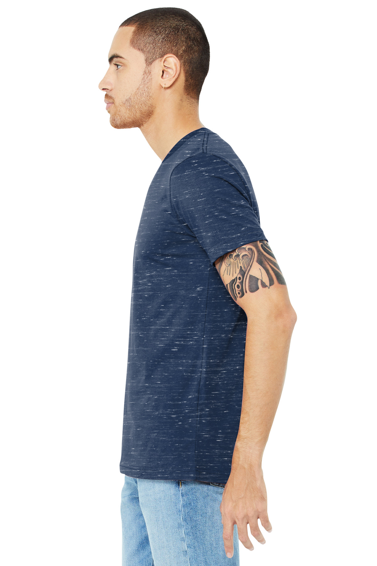 BELLA+CANVAS Unisex Jersey Short Sleeve V-Neck Tee. BC3005 4