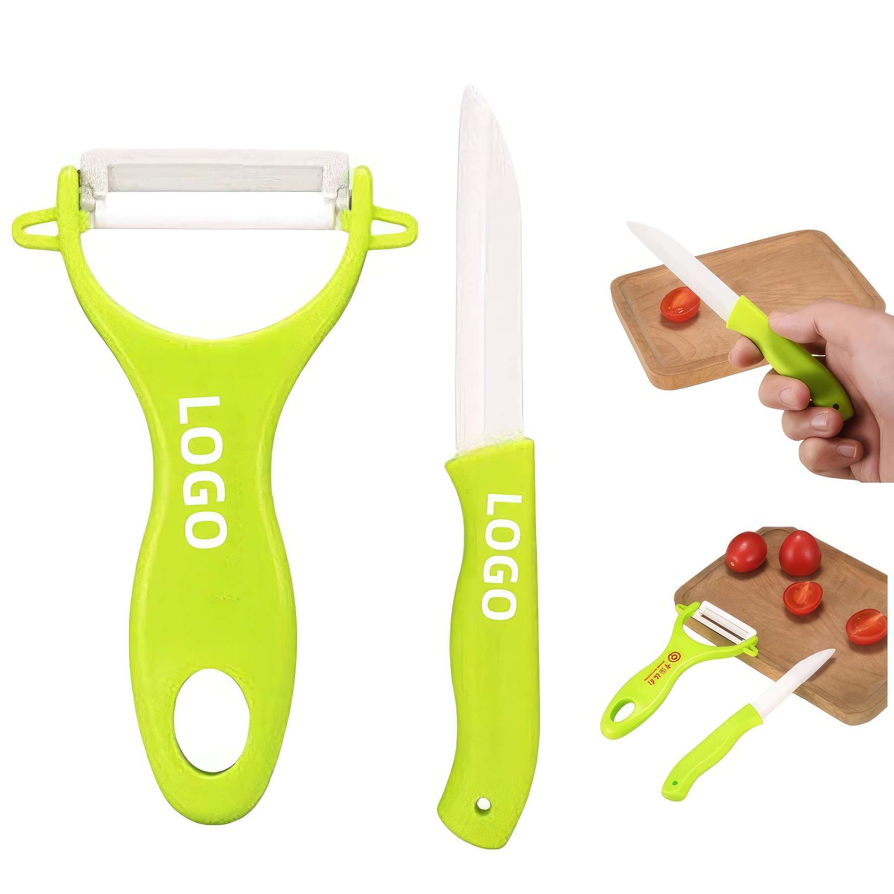 Ceramic Paring Knife and Vegetable Peeler 3