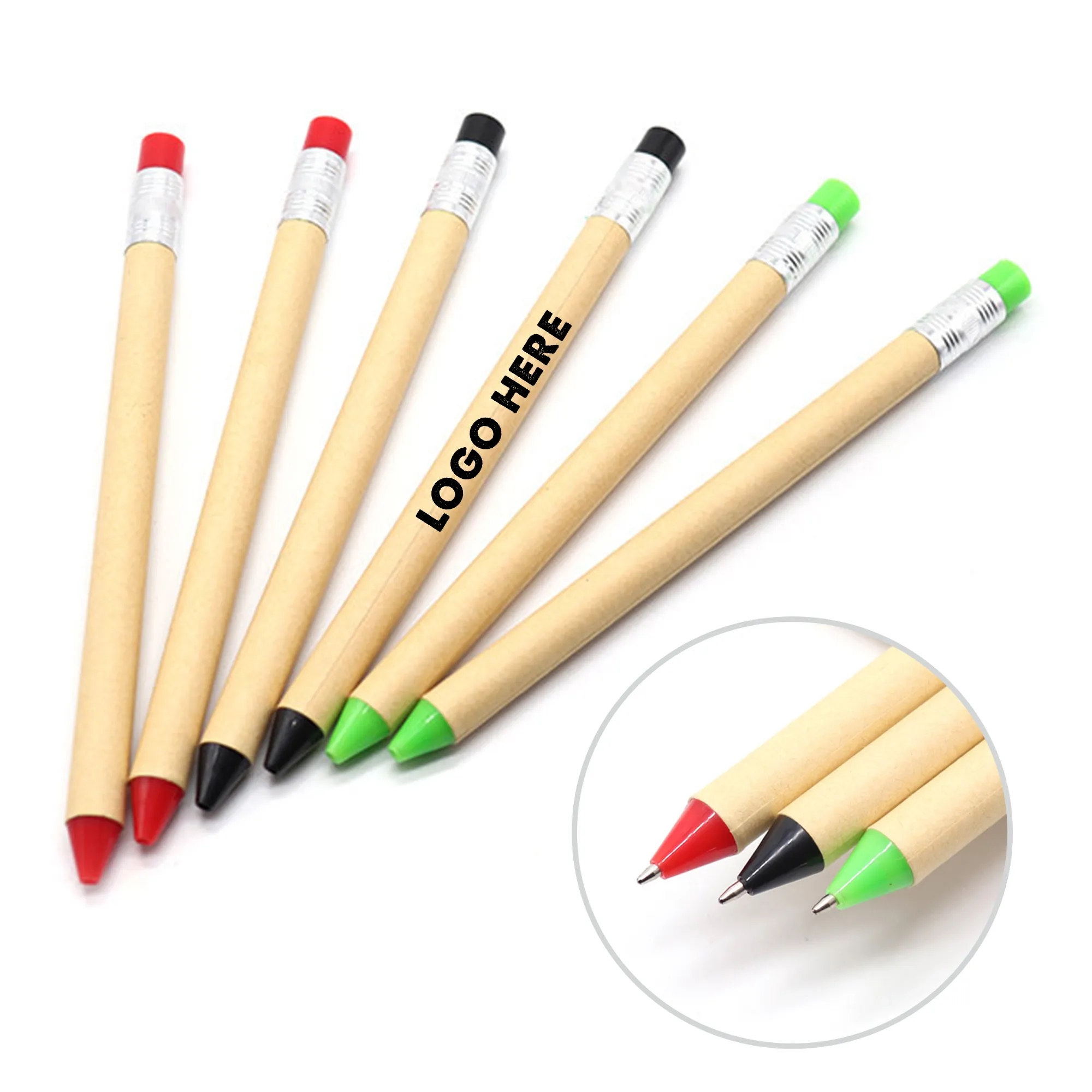 Pencil Shaped Ballpoint Pen 3