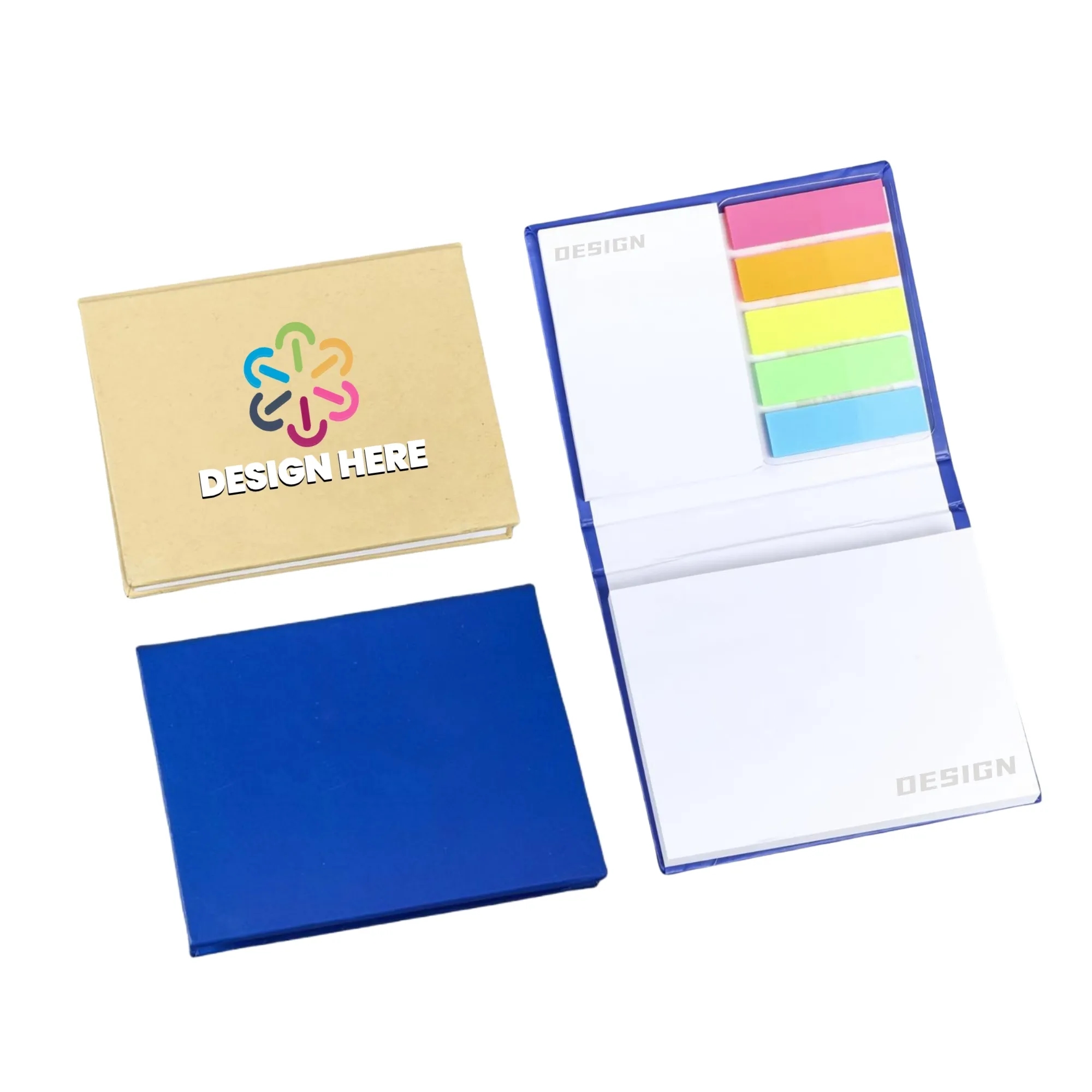 Full Color Sticky Notebook Memo Set 3