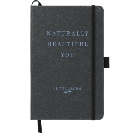 FSC® Mix 5.5" x 8.5" Recycled Leather Bound Journa 30