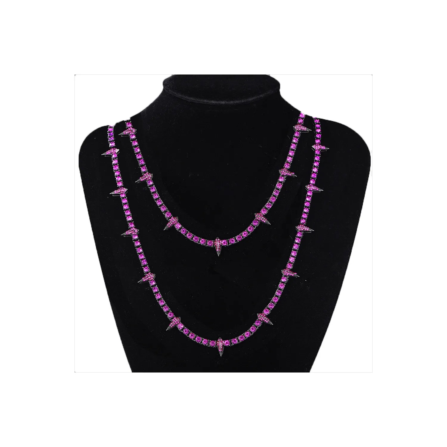 Black Panther Men'S Full Diamond Sweater Chain 3
