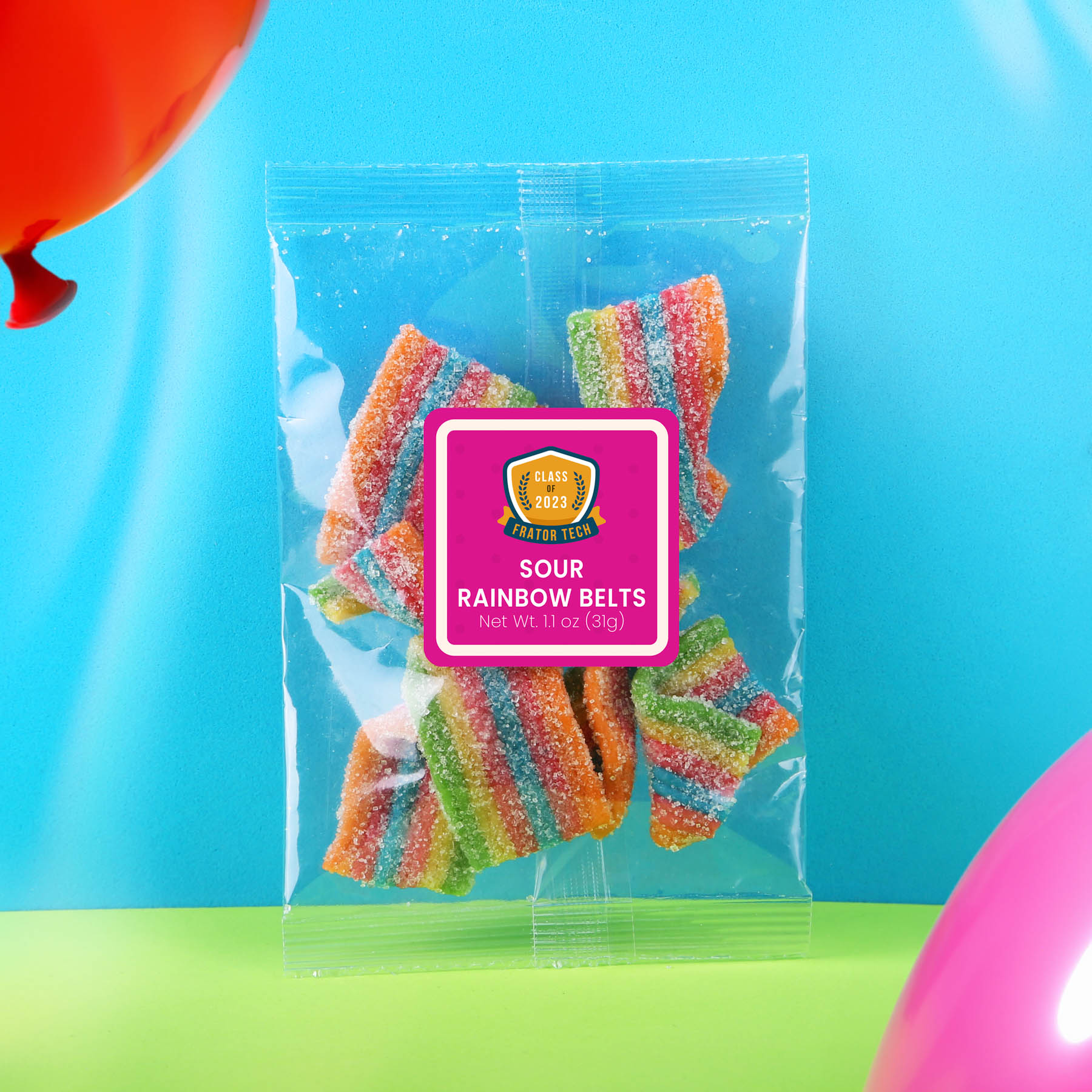 Sour Rainbow Belts: Taster Packet
