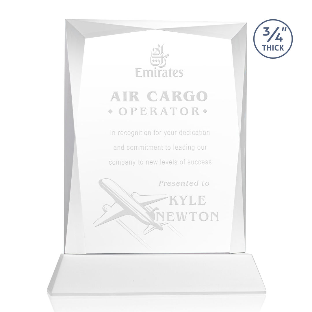 Messina Award on Newhaven Base - White 12