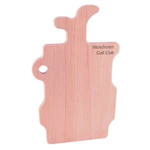 Wood Cutting Board - Golf Bag 2
