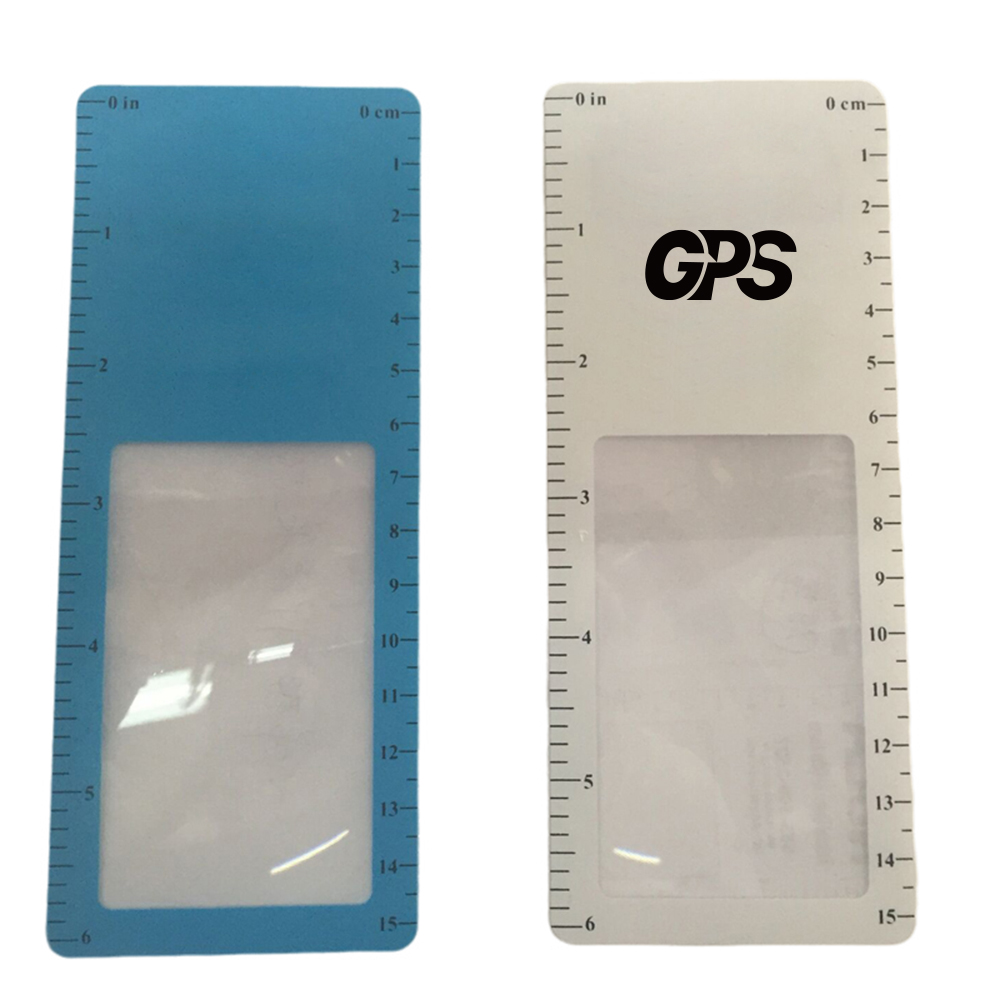 3X Magnifier Bookmark Ruler