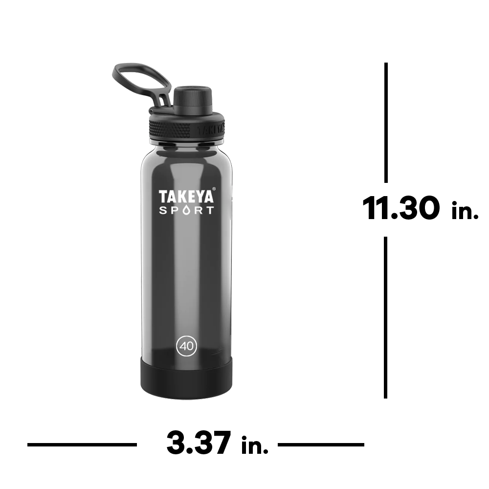 Takeya 40oz Tritan Sport Water Bottle With Spout Lid 5