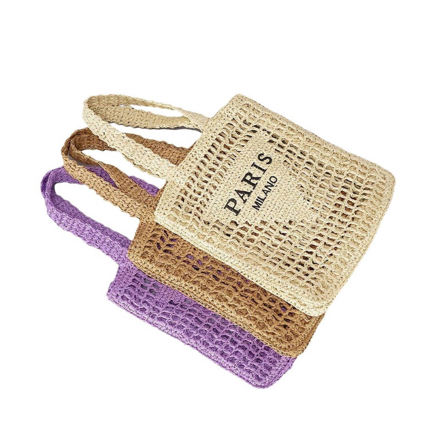 Knitted Mesh Tote Bag 2