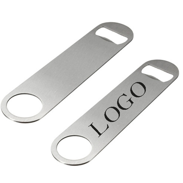 Paddle Style Metal Bottle Opener 2
