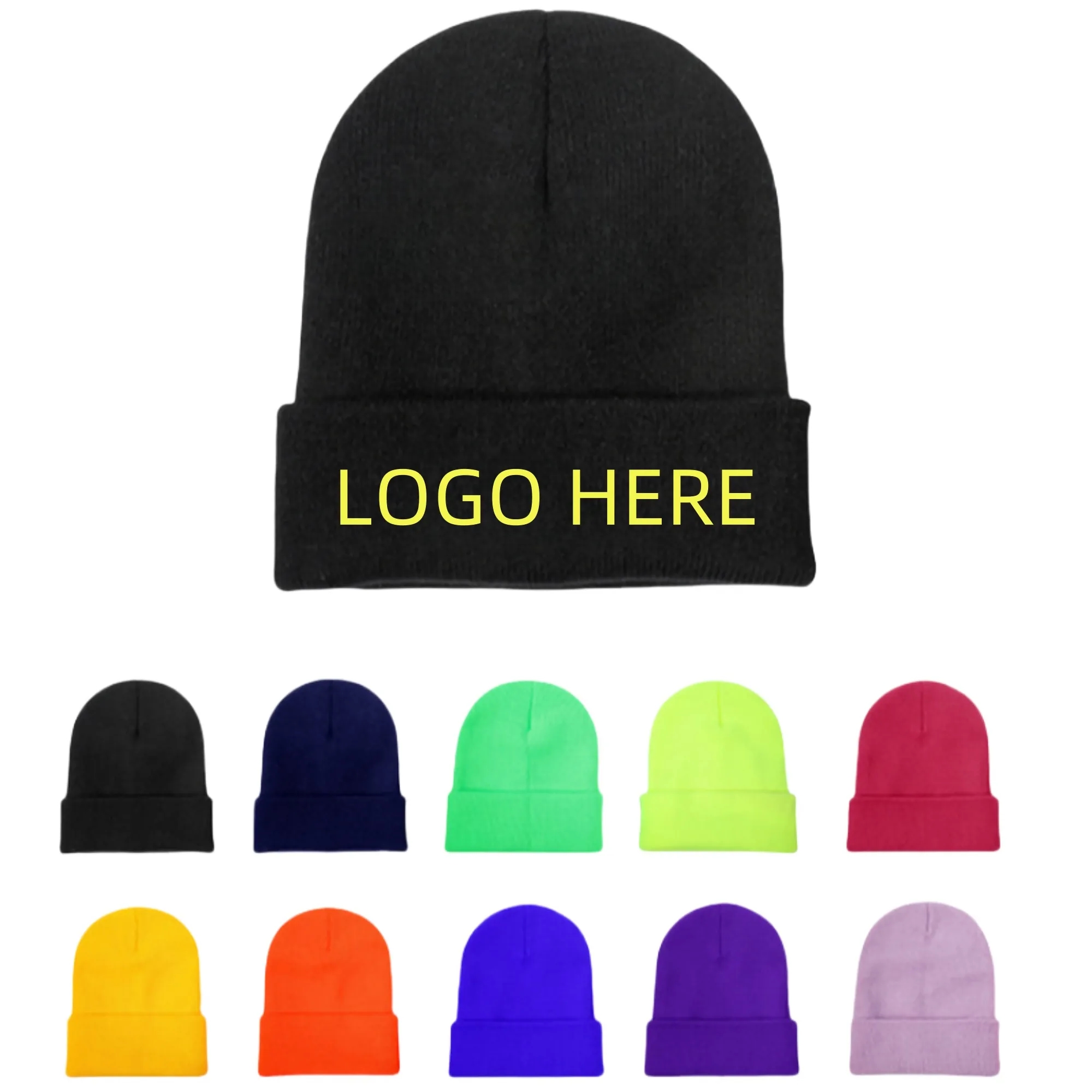 Cold Winter Warm Knit Caps Beanies 2